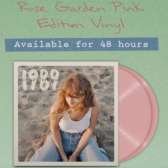 Taylor Swift 1989 Vinyl Set of 4 with Film Strip Display Shelves - Picture 3 of 16